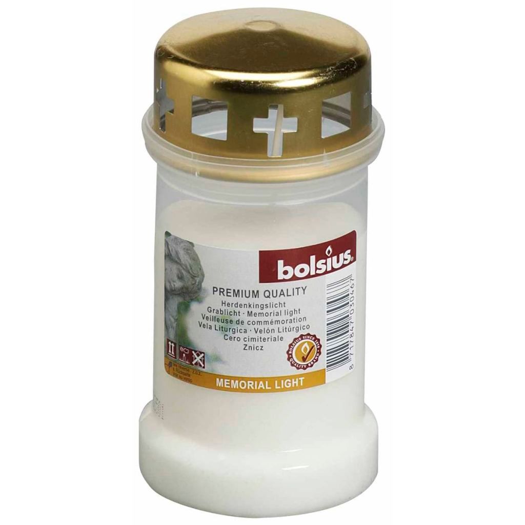 Bolsius Herdenkingslicht Transparant