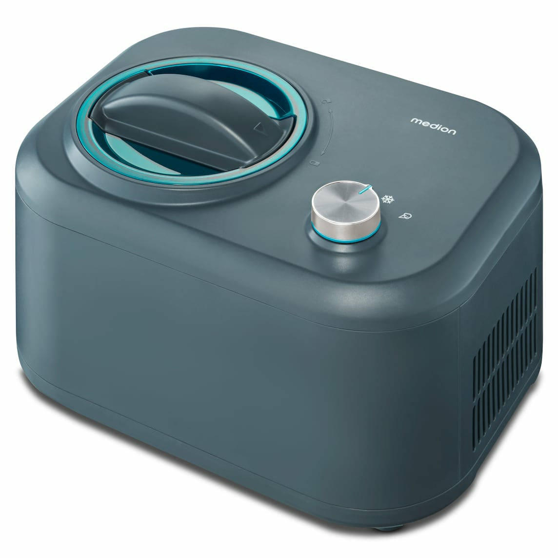 MEDION MD 10169 Compressor Ice Cream Maker - 1L, 100W, Blue
