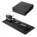 Latios Tapis de course - Tapis de protection de sol pour équipement de fitness - 61 x 173 cm - Noir
