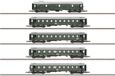 Märklin 87620 Z set van 5 sneltreinrijtuigen standaardbouwtype 1928 tot 1930 van de DB
