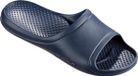 Beco badslippers wit donkerblauw