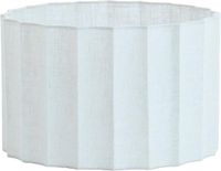 Light & Living Abat-jour cylindrique Disli - Blanc - Ø35cm - Moderne
