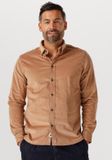 Anerkjendt Akleif Solid Cord Shirt Heren Camel Maat M