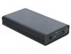 DeLOCK 42612 Boîtier pour disque dur Noir 3.5