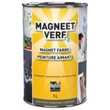 MagPaint Magneetverf 1 L – magnetische muurverf op waterbasis, donkergrijs