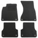 Velours AD Tuning Velours pasvorm voetmatten set, zwart