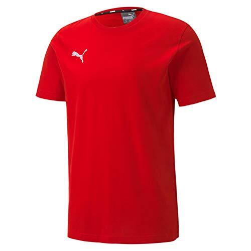 PUMA Herren teamGOAL 23 Casuals Tee T-shirt, Red, L, Red