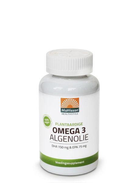 Mattisson HealthStyle Omega 3 Algenolie Capsules 120st