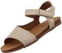 Mustang damessandaal beige/goud