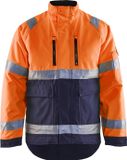 Blåkläder 4827-1977 Winterjas High Vis Oranje/Marineblauw maat S