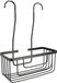 Tendance Hangend Doucherekje - zwart - 1-laag - 25 x 35 cm - RVS - zonder boren
