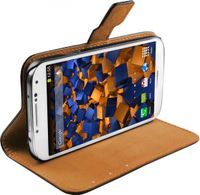 Mumbi Bookstyle Case voor Samsung Galaxy S4, Zwart
