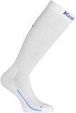 Kempa Sok Lang - sportsokken - wit/blauw - Unisex