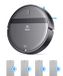 CleanWise Henk Aspirateur robot + 4 Filtres – Produit néerlandais – Pour animaux domestiques – Avec fonction lavage & station de charge – Robot laveur – 4500 Pa – HEPA 14 – Ultra fin 7,4 cm – Commande par application & vocale – Pour poils d'animaux, sols durs & tapis