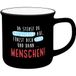 Becher Sheepworld Becher in Emailloptik "Menschen"