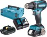 Makita DDF485RAJ - 18V Boor- en schroefmachine set - 2x 2.0Ah accu - Snelader - M-Box