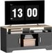 HOMCOM TV-standaard - Spaanplaat - 105x40x52cm - Zwart