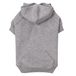 Zack & Zoey Basic Hoodie voor Honden, 30,5 cm Small, Heather Grijs