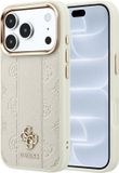 Guess hoesje voor Apple iPhone 18 Pro - magSafe magnetisch - Beige