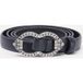 BA&SH Hip Gürtel Damen Schwarz Größe 90