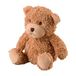 Warmies - Bouillotte à micro-ondes avec graines et housse en peluche - Brun ours en peluche