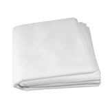 FMprofessional 75x75cm vlies 5 wegwerphanddoeken, polyester, wit