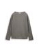 Tom Tailor - Sweatshirt coupe ample avec col montant - Taille XXL - structure vague noir beige
