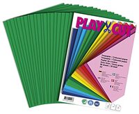 PLAY-CUT Gekleurd papier, A4, 130 g/m2, grasgroen, 20 vellen, effen kleur