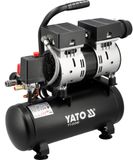 Yato YT-23340 Compacte Compressor - Geluidsarm (81 Db) - 6 liter Tank