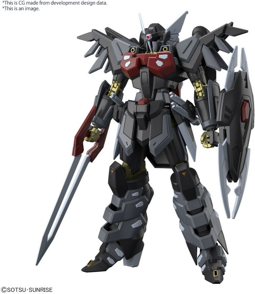 Bandai Gundam Seed Freedom High Grade 1:144 Model Kit - Black Knight Squad Shi-ve. A
