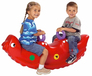 BIG Brandweerman Sammy Rocker - Rood - 1-5 jaar - Dinosaurus - Duwen