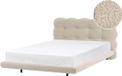 Beliani SOULISSE - Bed - Beige - 120 x 200 cm - Bouclé