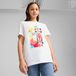 PUMA Scuderia Ferrari HP Race T-shirt met print, Wit, Maat 11-12Y