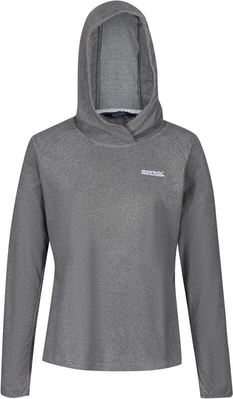 Regatta Montes Hoody Women - light steel/black - 5059404084647