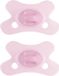 Difrax Fopspeen Dental - 0 tot 6 Maanden - Lichtroze - 2 Stuks