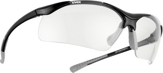 Uvex Sportstyle 223 Fietsbril - Zwart/Grijs - Unisex - Maat: One size