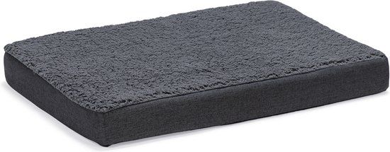Beeztees Zira Orthopedisch Hondenkussen - Donkergrijs - 75 cm