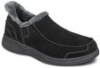 OrthoFeet Pantoffel Vito Suede wijdte M heren Zwart