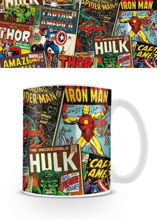 Marvel Retro Covers - Mok - 5050574234443