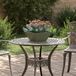 vidaXL Plantenbak Olijfgroen 35 x 35 x 15 cm Koudgewalst staal
