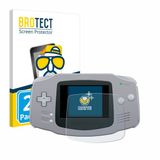 BROTECT - Screenprotector voor Nintendo Gameboy Advance GBA - Folie Beschermfolie matte 2 Stuks