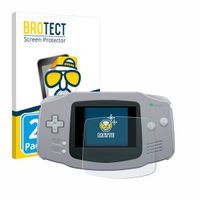BROTECT - Screenprotector voor Nintendo Gameboy Advance GBA - Folie Beschermfolie matte 2 Stuks