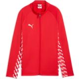 PUMA teamLIGA26 Trainingsjack Jr, 140, Rood Wit Rood