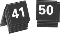 EMGA BARSA Tafelnummer Set (41T/M50) 880114 Kunststof Zwart