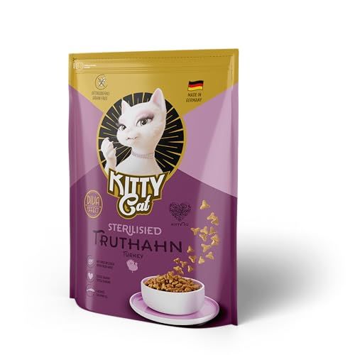 Kitty Cat Kalkoen gesteriliseerd - 800 g - Droogvoer voor katten