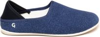 Gottstein Dames en Heren pantoufles Linen Slip-On Nachtblauw Textiel Maat 45 Unisex