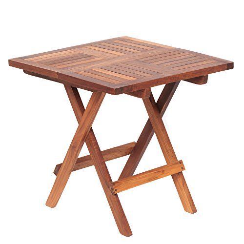asinox Tek.602 bijzettafel - teak - bruin - 50 x 50 x 50 cm