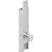 Häfele H6062 Serrure de meuble Serrure à façade cachée droite, Brossé, 70mm