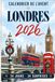 Calendrier Londres 2026 Calendrier de l'Avent