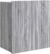vidaXL Wandkast Grijs Sonoma 59 x 31 x 64 cm Bewerkt hout